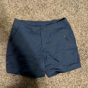 Women’s Pacific Trail Hiking Shorts. Blue. Size Large.